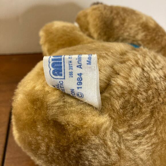 Vintage 80s Animal Toy Imports Raccoon Stuffed Animal Plush EUC (1984) - Picture 3 of 4